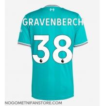 Moški Liverpool Ryan Gravenberch #38 Replika nogometni dresi Tretji 2025-26 Kratek Rokav