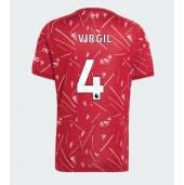 Moški Liverpool Virgil van Dijk #4 Replika nogometni dresi Domači 2026-27 Kratek Rokav