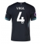 Moški Liverpool Virgil van Dijk #4 Replika nogometni dresi Gostujoči 2024-25 Kratek Rokav