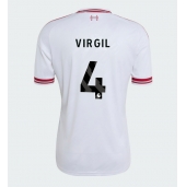 Moški Liverpool Virgil van Dijk #4 Replika nogometni dresi Gostujoči 2026-27 Kratek Rokav