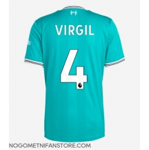 Moški Liverpool Virgil van Dijk #4 Replika nogometni dresi Tretji 2025-26 Kratek Rokav