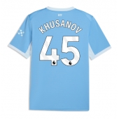 Moški Manchester City Abdukodir Khusanov #45 Replika nogometni dresi Domači 2026-27 Kratek Rokav