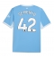 Moški Manchester City Antoine Semenyo #42 Replika nogometni dresi Domači 2026-27 Kratek Rokav