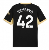 Moški Manchester City Antoine Semenyo #42 Replika nogometni dresi Gostujoči 2026-27 Kratek Rokav