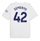 Moški Manchester City Antoine Semenyo #42 Replika nogometni dresi Tretji 2026-27 Kratek Rokav