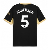 Moški Manchester City Elliot Anderson #5 Replika nogometni dresi Gostujoči 2026-27 Kratek Rokav
