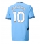 Moški Manchester City Jack Grealish #10 Replika nogometni dresi Domači 2024-25 Kratek Rokav