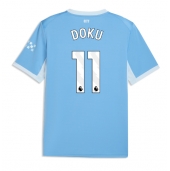 Moški Manchester City Jeremy Doku #11 Replika nogometni dresi Domači 2026-27 Kratek Rokav