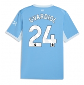 Moški Manchester City Josko Gvardiol #24 Replika nogometni dresi Domači 2026-27 Kratek Rokav