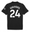 Moški Manchester City Josko Gvardiol #24 Replika nogometni dresi Gostujoči 2025-26 Kratek Rokav
