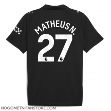 Moški Manchester City Matheus Nunes #27 Replika nogometni dresi Gostujoči 2025-26 Kratek Rokav