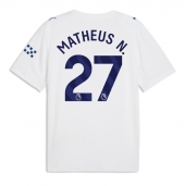 Moški Manchester City Matheus Nunes #27 Replika nogometni dresi Tretji 2026-27 Kratek Rokav