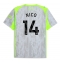 Moški Manchester City Nico Gonzalez #14 Replika nogometni dresi Tretji 2025-26 Kratek Rokav