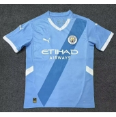 Moški Manchester City Replika nogometni dresi Domači 2025-26 Kratek Rokav