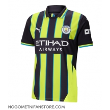 Moški Manchester City Replika nogometni dresi Gostujoči 2024-25 Kratek Rokav