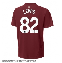 Moški Manchester City Rico Lewis #82 Replika nogometni dresi Tretji 2024-25 Kratek Rokav