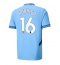 Moški Manchester City Rodri Hernandez #16 Replika nogometni dresi Domači 2024-25 Kratek Rokav