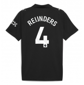Moški Manchester City Tijjani Reijnders #4 Replika nogometni dresi Gostujoči 2025-26 Kratek Rokav