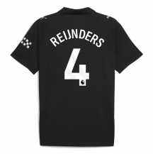 Moški Manchester City Tijjani Reijnders #4 Replika nogometni dresi Gostujoči 2025-26 Kratek Rokav