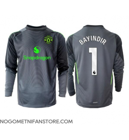 Moški Manchester United Altay Bayindir #1 Vratar Replika nogometni dresi Gostujoči 2025-26 Dolgi Rokav Moški Manchester United Altay Bayindir #1 Vratar Replika nogometni dresi Gostujoči 2025-26 Dolgi Rokav