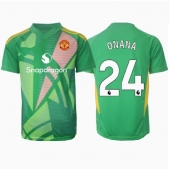 Moški Manchester United Andre Onana #24 Vratar Replika nogometni dresi Tretji 2024-25 Kratek Rokav
