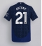 Moški Manchester United Antony #21 Replika nogometni dresi Gostujoči 2024-25 Kratek Rokav