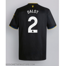 Moški Manchester United Diogo Dalot #2 Replika nogometni dresi Tretji 2025-26 Kratek Rokav