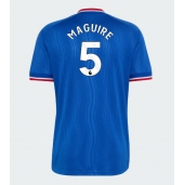 Moški Manchester United Harry Maguire #5 Replika nogometni dresi Gostujoči 2026-27 Kratek Rokav