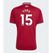 Moški Manchester United Leny Yoro #15 Replika nogometni dresi Domači 2026-27 Kratek Rokav
