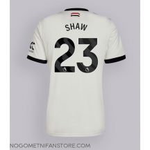 Moški Manchester United Luke Shaw #23 Replika nogometni dresi Tretji 2024-25 Kratek Rokav