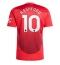 Moški Manchester United Marcus Rashford #10 Replika nogometni dresi Domači 2024-25 Kratek Rokav