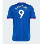 Moški Manchester United Marcus Rashford #9 Replika nogometni dresi Gostujoči 2026-27 Kratek Rokav