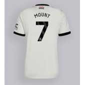 Moški Manchester United Mason Mount #7 Replika nogometni dresi Tretji 2024-25 Kratek Rokav
