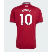 Moški Manchester United Matheus Cunha #10 Replika nogometni dresi Domači 2026-27 Kratek Rokav