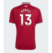 Moški Manchester United Patrick Dorgu #13 Replika nogometni dresi Domači 2026-27 Kratek Rokav