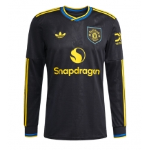 Moški Manchester United Replika nogometni dresi Tretji 2025-26 Dolgi Rokav