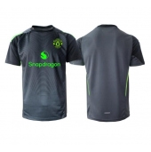 Moški Manchester United Vratar Replika nogometni dresi Gostujoči 2025-26 Kratek Rokav