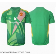 Moški Manchester United Vratar Replika nogometni dresi Tretji 2024-25 Kratek Rokav