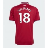 Moški Manchester United Youri Tielemans #18 Replika nogometni dresi Domači 2026-27 Kratek Rokav