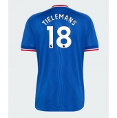 Moški Manchester United Youri Tielemans #18 Replika nogometni dresi Gostujoči 2026-27 Kratek Rokav