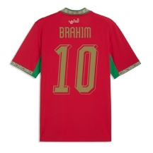 Moški Maroko Brahim Diaz #10 Replika nogometni dresi Domači SP 2026 Kratek Rokav
