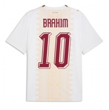 Moški Maroko Brahim Diaz #10 Replika nogometni dresi Gostujoči SP 2026 Kratek Rokav
