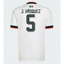 Moški Mehika Johan Vasquez #5 Replika nogometni dresi Gostujoči SP 2026 Kratek Rokav