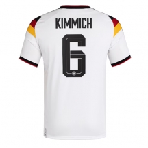 Moški Nemčija Joshua Kimmich #6 Replika nogometni dresi Domači SP 2026 Kratek Rokav