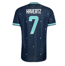 Moški Nemčija Kai Havertz #7 Replika nogometni dresi Gostujoči SP 2026 Kratek Rokav