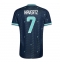 Moški Nemčija Kai Havertz #7 Replika nogometni dresi Gostujoči SP 2026 Kratek Rokav