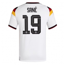Moški Nemčija Leroy Sane #19 Replika nogometni dresi Domači SP 2026 Kratek Rokav