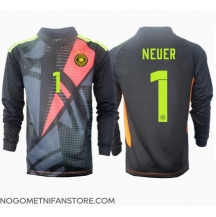 Moški Nemčija Manuel Neuer #1 Vratar Replika nogometni dresi Domači EP 2024 Dolgi Rokav