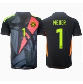 Moški Nemčija Manuel Neuer #1 Vratar Replika nogometni dresi Domači EP 2024 Kratek Rokav