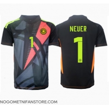Moški Nemčija Manuel Neuer #1 Vratar Replika nogometni dresi Domači EP 2024 Kratek Rokav
